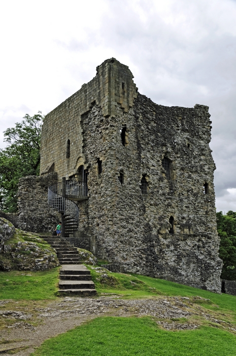 The Keep, Peveril Castle by Rod Johnson