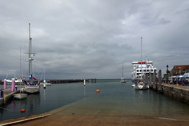 Yarmouth Harbour from the Slipway by Rod Johnson