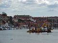 >Dredging at Whitby Harbour by Rod Johnson