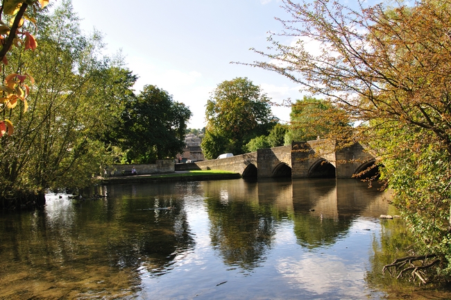 Bakewell Bridge and The River Wye by Rod Johnson