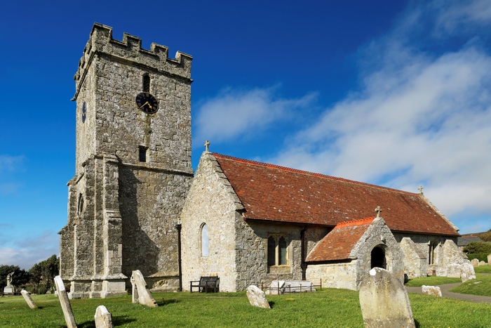 St Andrew's Church, Chale, Isle of Wight by Rod Johnson