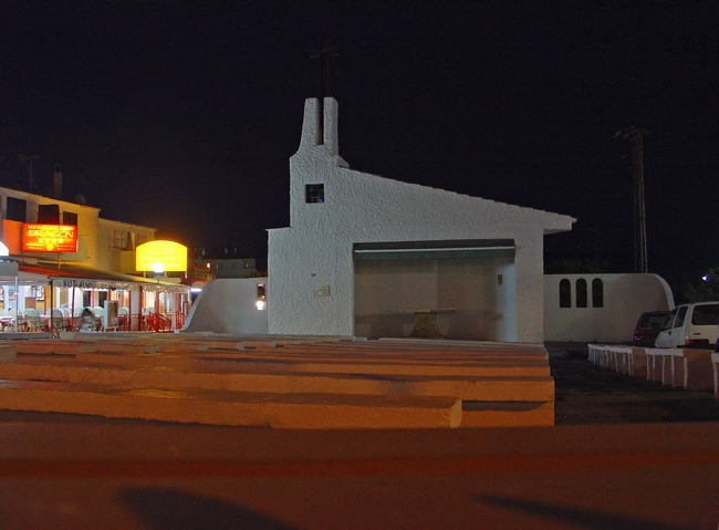 Open Air Church, Cala'n Forcat, Menorca by Rod Johnson