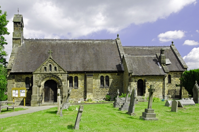St Katherine's Church at Rowsley, Derbyshire by Rod Johnson