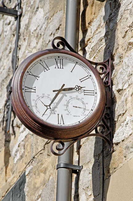 Double Sided Station Clock, Bakewell by Rod Johnson