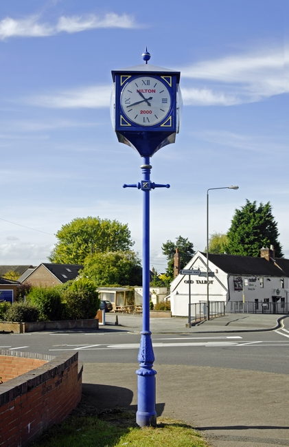 Millennium Clock, Hilton, Derbyshire by Rod Johnson