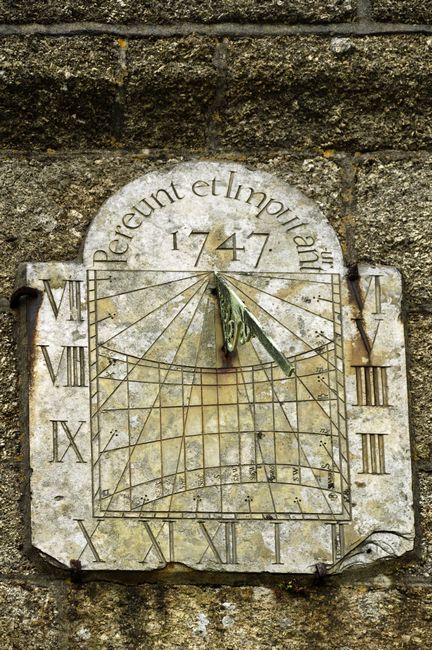 Vertical Sundial, St Buryan Parish Church by Rod Johnson