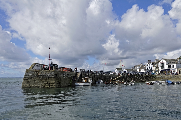 Approaching St Mawes Pier and Harbour by Rod Johnson