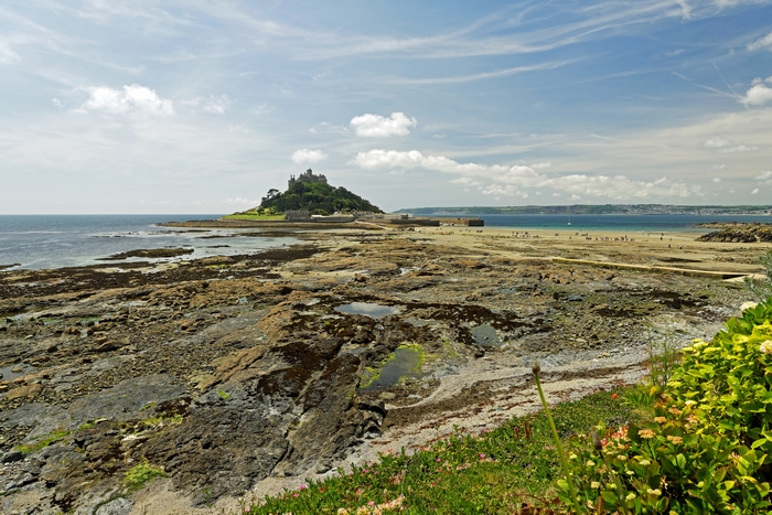St Michael's Mount, Looking West by Rod Johnson