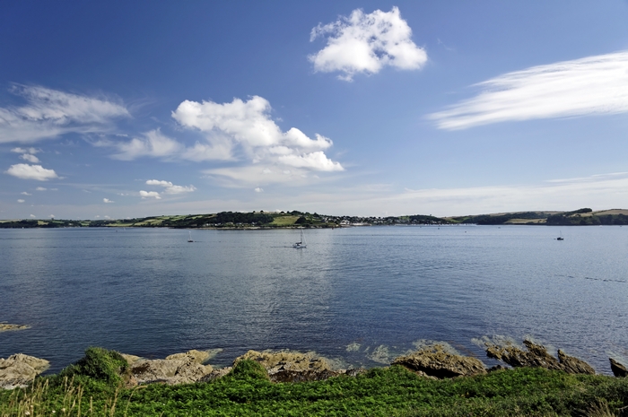 St Mawes from Pendennis Point by Rod Johnson