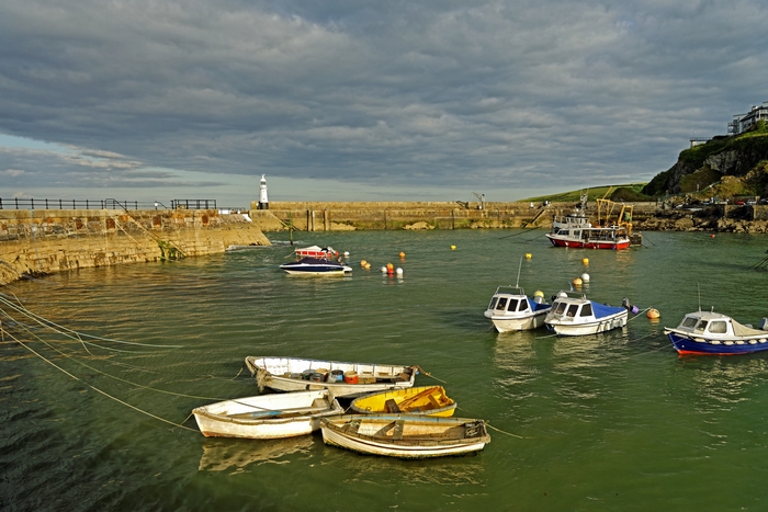 Mevagissey Outer Harbour by Rod Johnson