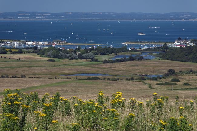 Bembridge Harbour and The Solent by Rod Johnson