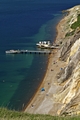 >The Beach and Sand Cliffs of Alum Bay by Rod Johnson