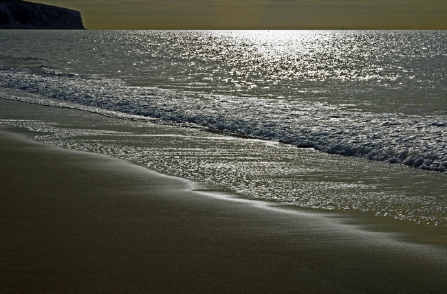 Morning Light on Sandown Beach by Rod Johnson