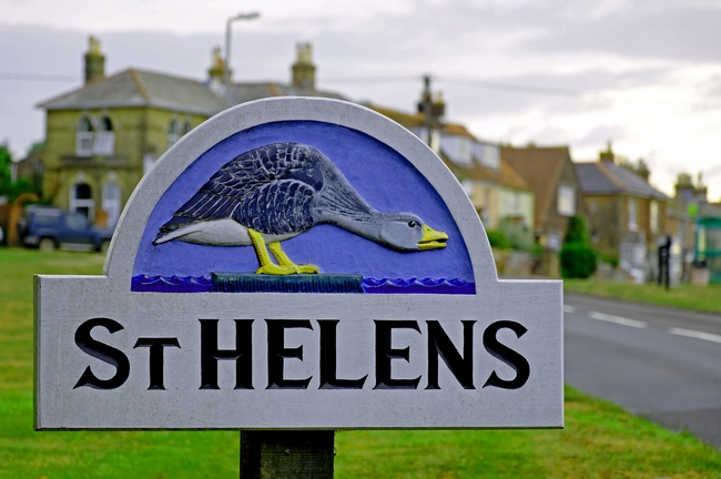 Village Sign, St Helens by Rod Johnson