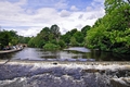 >River Wye and Weir, Bakewell by Rod Johnson