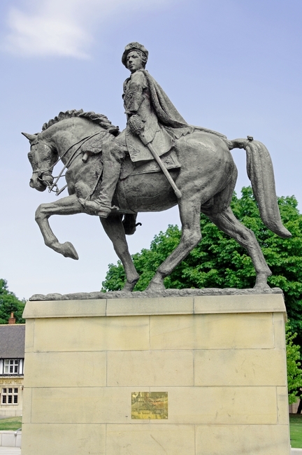 Bonnie Prince Charlie Statue, Derby by Rod Johnson
