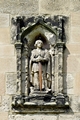>Figure of St Wystan above Porch Door by Rod Johnson