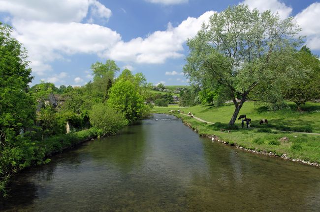 The River Wye from Bakewell Bridge by Rod Johnson