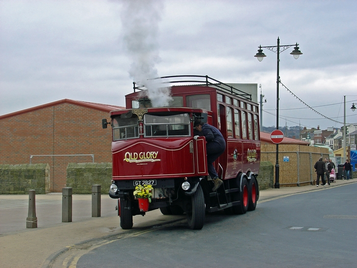 Elizabeth, Steam Bus at Whitby by Rod Johnson