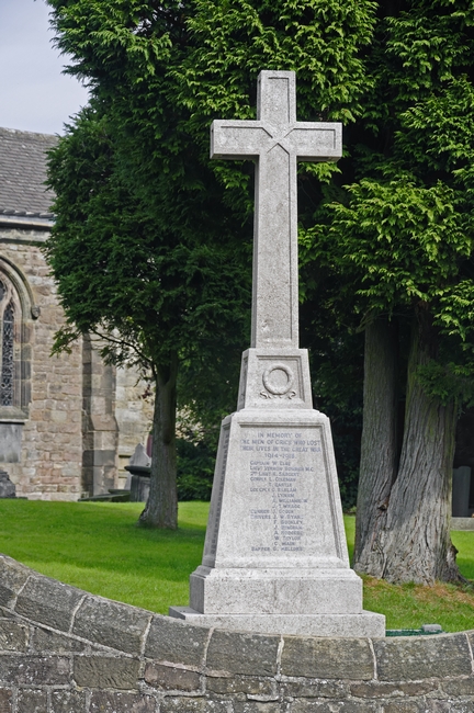 War Memorial in St Mary's Churchyard, Crich by Rod Johnson