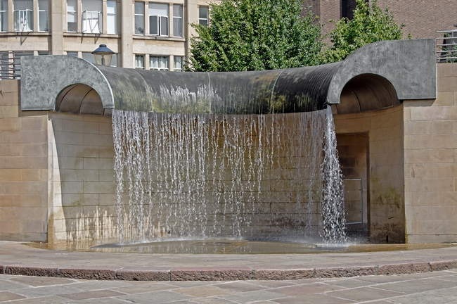 Water Feature, Derby by Rod Johnson