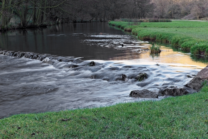 The River and Weir, Dovedale by Rod Johnson