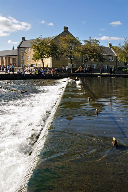 Across the Weir at Bakewell by Rod Johnson