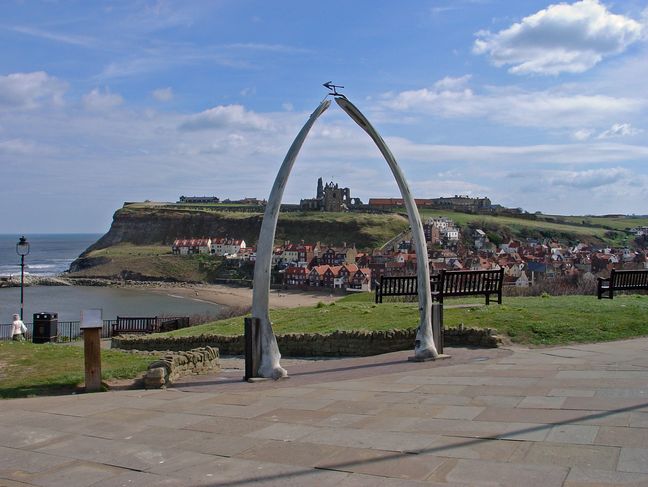 Whitby Whale Bone Arch by Rod Johnson