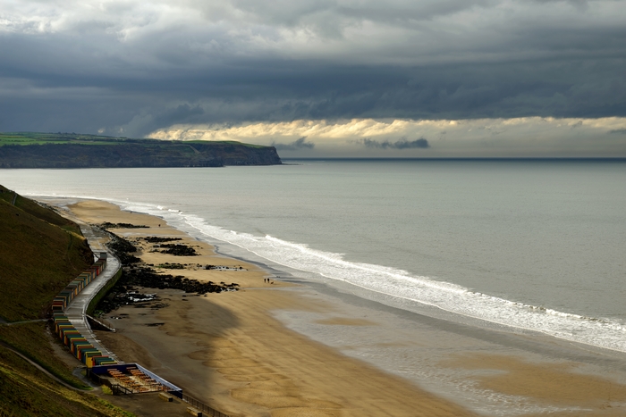 The North Yorkshire Coast, After A Storm by Rod Johnson