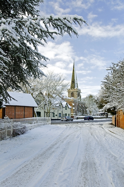 Church Road, Rolleston on Dove by Rod Johnson