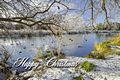 >Card - Wintry River at Newton Road Park by Rod Johnson